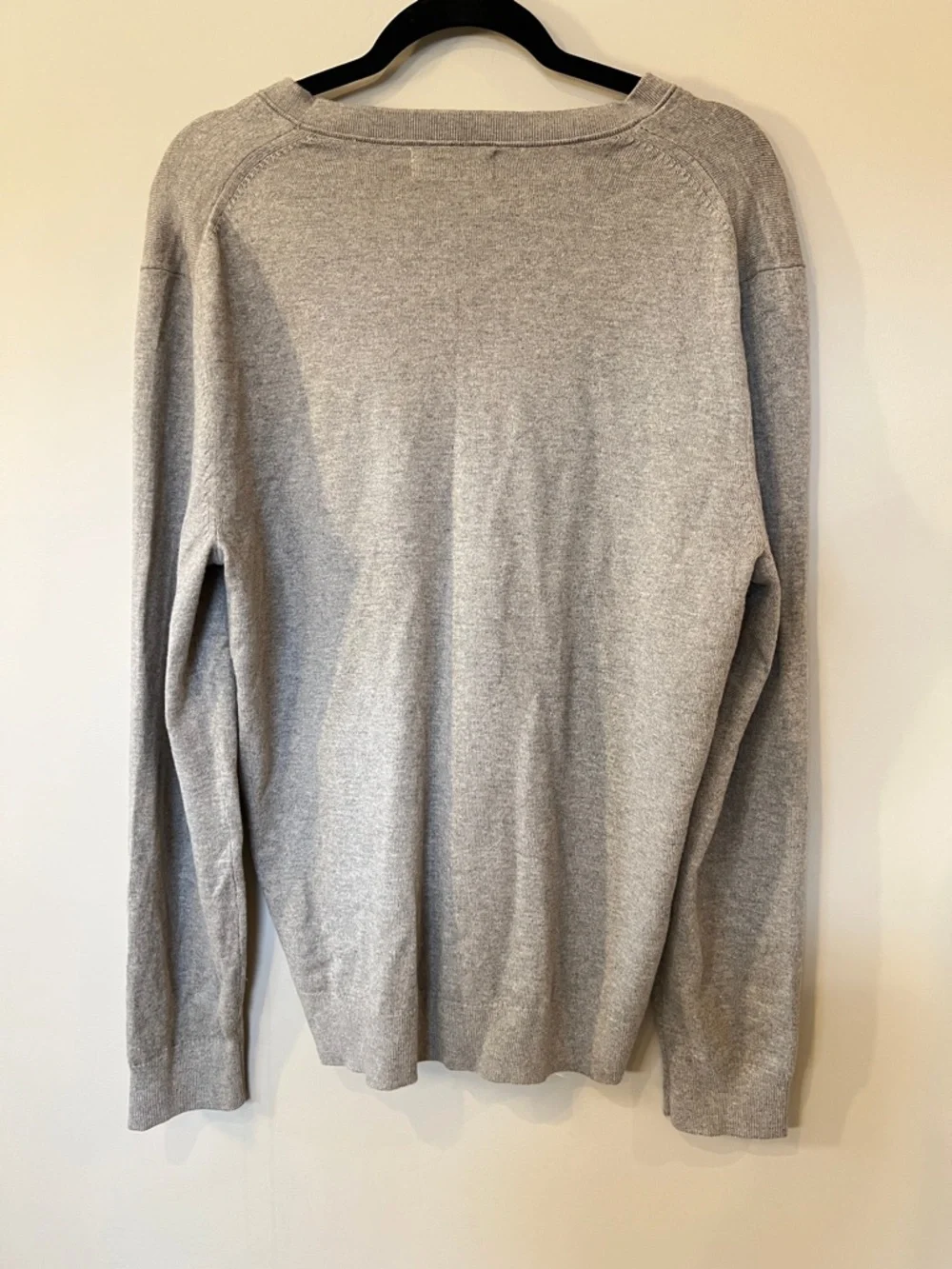 ✌🏻 2 pack of Banana Republic Men’s Merino Wool Sweaters - Beige/ Grey - Picture 6 of 8